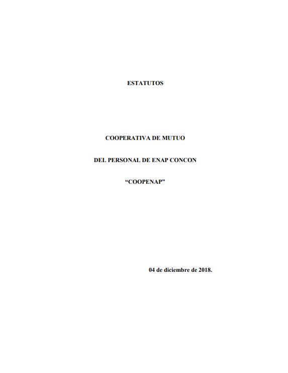 Reforma Estatuto 2018